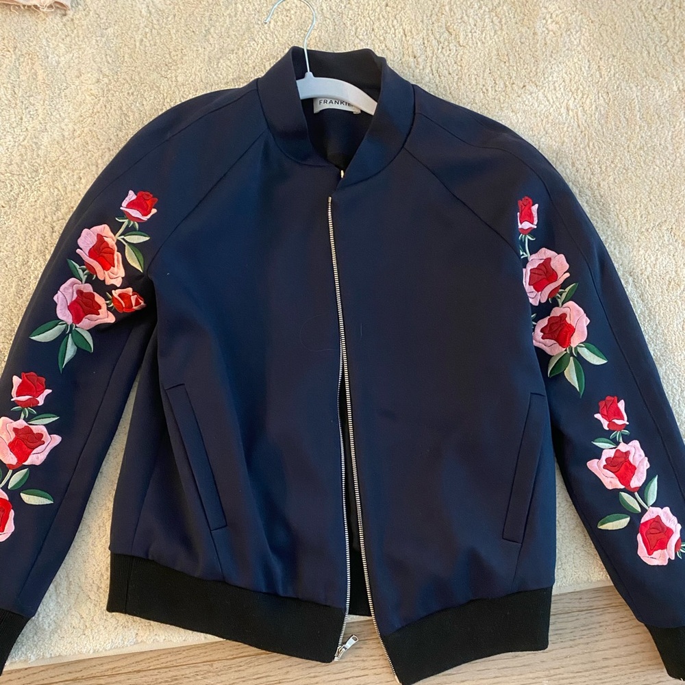 Unique jacket! Floral